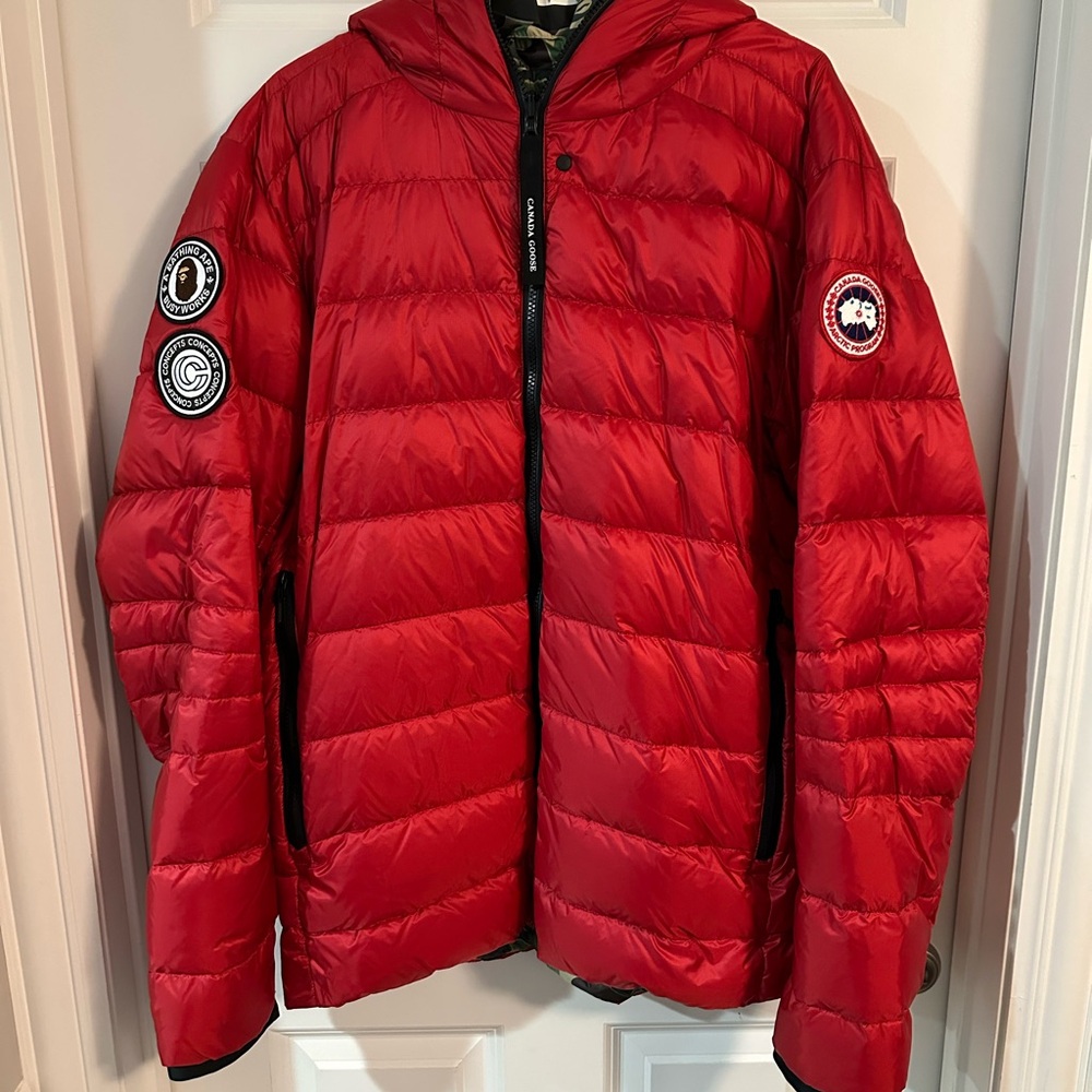 BAPE x Canada Goose x Concepts Crofton Shark Hoodie